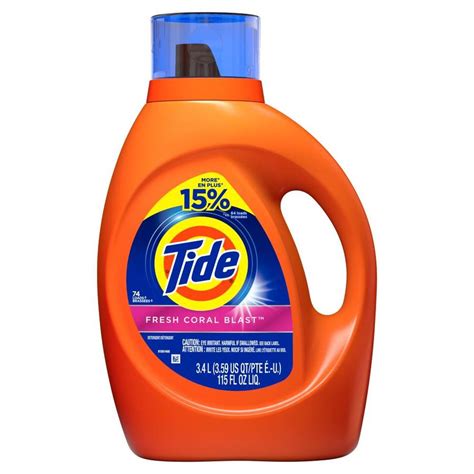 Tide Liquid Detergent, 2X HE FCB 115oz Bonus at Lowes.com