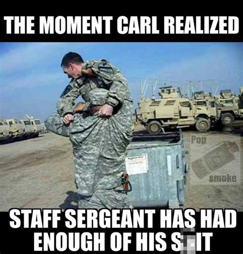 Hey, Carl. All those jokes that were so funny? (via Pop Smoke) Military ...