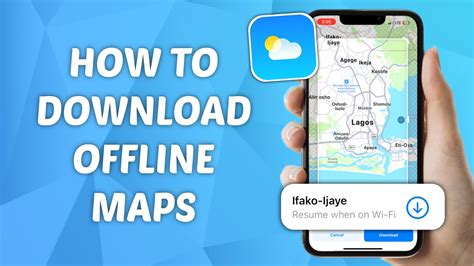 How to Download Offline Maps on iPhone! (iOS 17) - YouTube