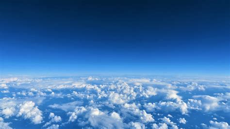 Download wallpaper 1920x1080 blue sky, above clouds, full hd, hdtv, fhd ...