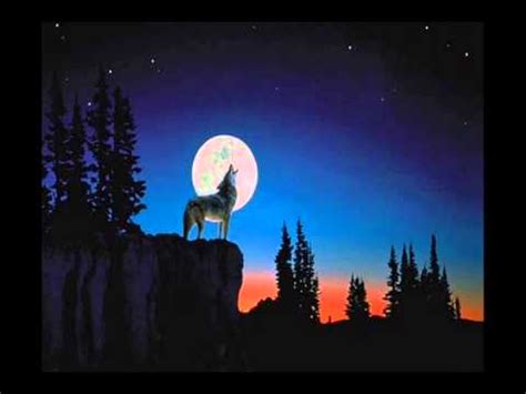 Wild wolf howling sound effect - YouTube