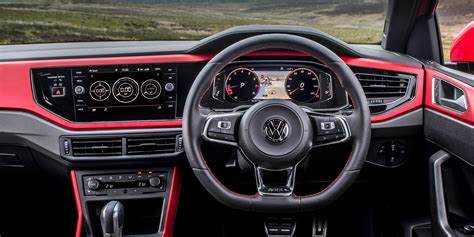 Volkswagen Polo MK6 AW GTI R-line Carbon Fibre Steering Wheel (CUSTOM ...