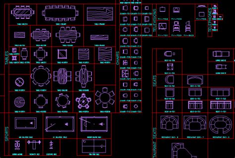 Nội thất thư viện trong AutoCAD | thư viện CAD