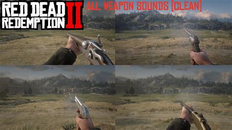 Red Dead Redemption 2 All Weapons Sounds in 3 mins - YouTube