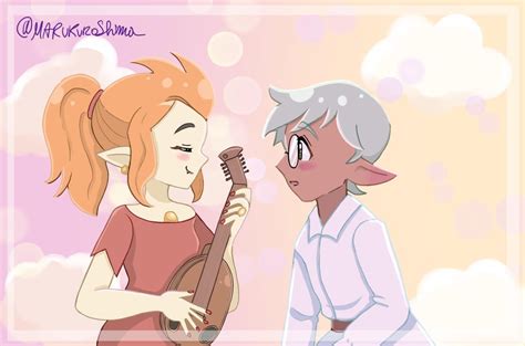 I made a fanart of Eda and Raine ! : r/TheOwlHouse