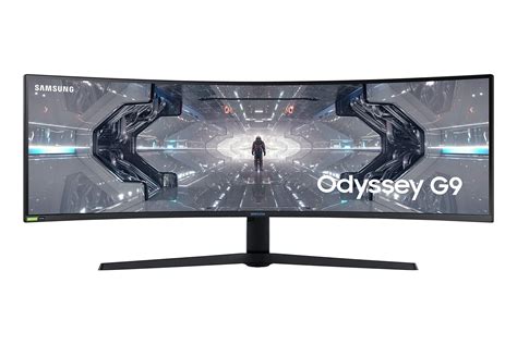 Buy Samsung Odyssey G9 Curved Gaming Monitor, 49 Inch, 240hz, 1000R ...