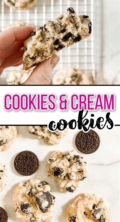 Giant Cookies and Cream Cookie Recipe - The Frosted Kitchen | Recipe ...