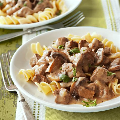 Slow-Cooker Beef Stroganoff Recipe | EatingWell