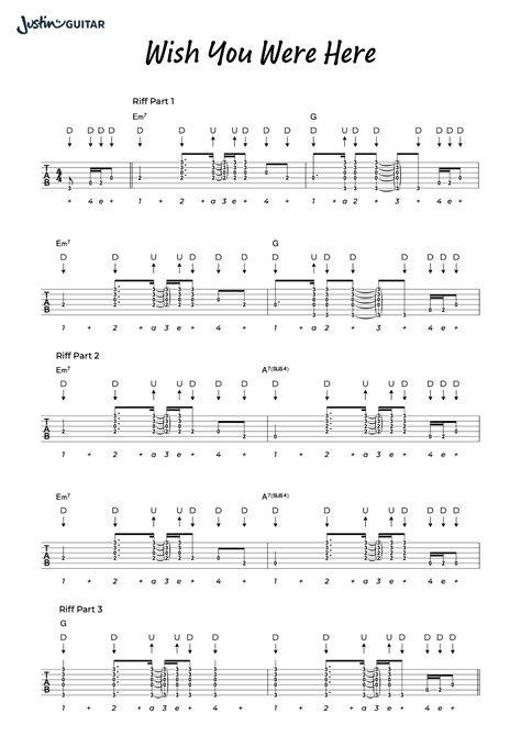 Guitar Chords Pink Floyd