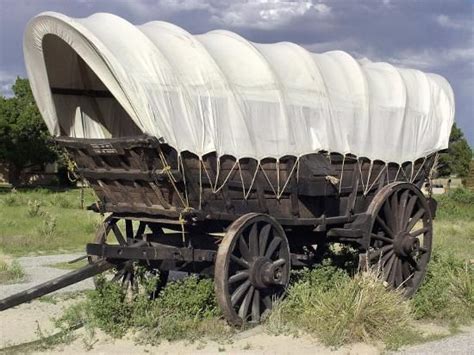 'Restored Conestoga Wagon at Scotts Bluff National Monument on the ...