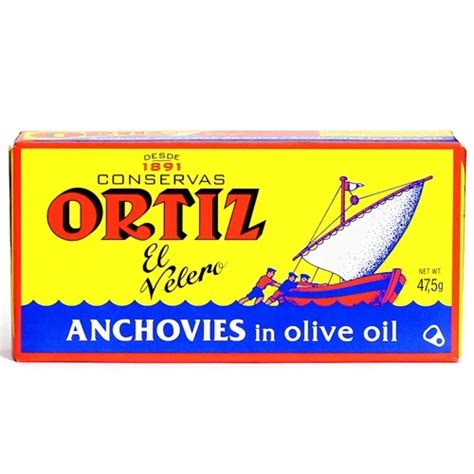 Ortiz Brown Anchovies in Olive Oil - Old Major Market