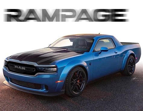 Ram Rampage Is The Hellcat Muscle Truck We Need - autoevolution