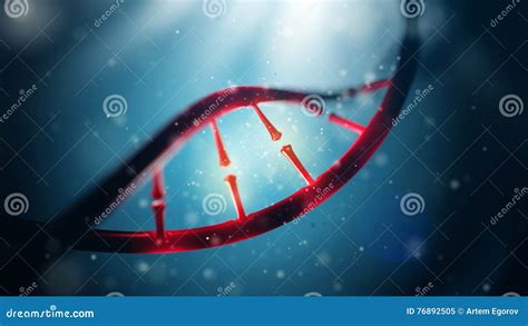 DNA Molecule. Closeup of Concept Human Genome Stock Image - Image of ...