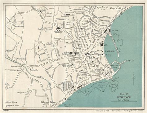 Penzance Map(1924)