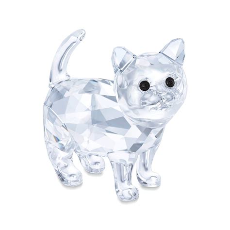 Swarovski Crystal "Baby Cat" Figurine | Ross-Simons