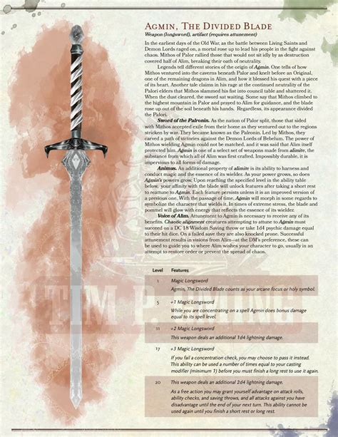 Pin by Михайло Жур on D&D Info | Dungeons and dragons homebrew, Dnd ...