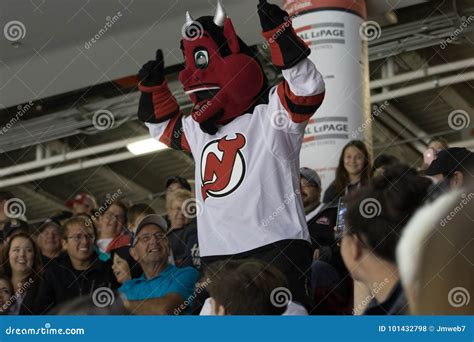 NJ Devil editorial stock photo. Image of crowd, kraft - 101432798