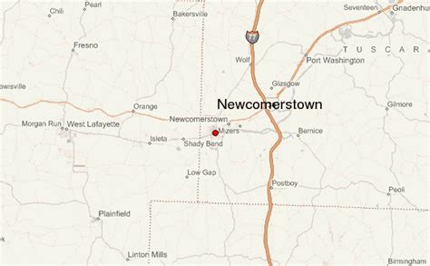 Map Of Newcomerstown, Ohio | Maps Of Ohio