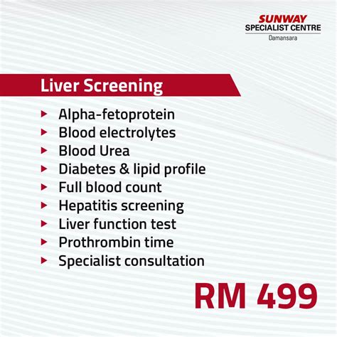 Liver Screening | Sunway Specialist Centre Damansara