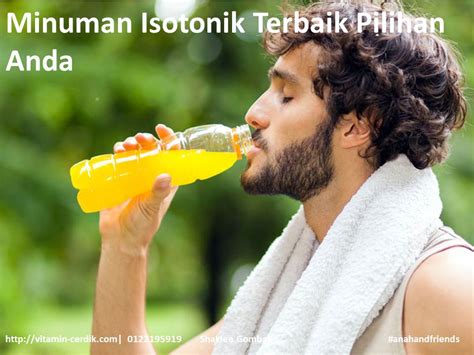 Minuman Isotonik Terbaik Pilihan Anda - Key Coordinator Shaklee ...