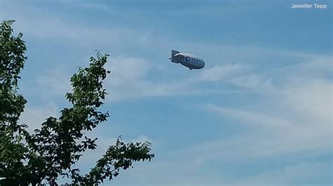 Blimp flying over US Open crashes in Wisconsin; pilot severely burned ...