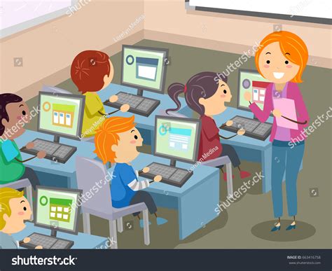 3,670 Kids Computer Lab Images, Stock Photos & Vectors | Shutterstock