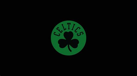 Download Boston Celtics Dark Logo Wallpaper | Wallpapers.com