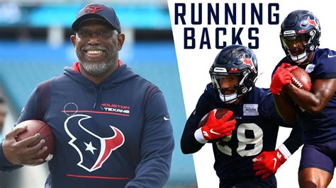 Development in the Houston Texans Running Back room - YouTube