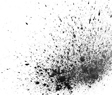 Black Splash on The White Background Stock Photos - FreeImages.com