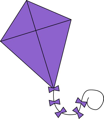 Purple Kite Clip Art - Purple Kite Image | Kite, Scrapbook images, Clip art