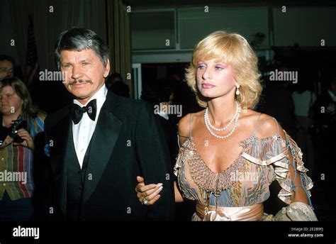 Charles Bronson And Wife Jill Ireland 1982 Credit: Ralph Dominguez ...