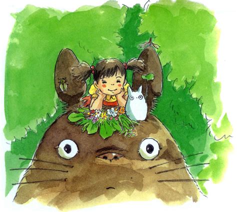 Living Lines Library: となりのトトロ / My Neighbor Totoro (1988) - Character ...