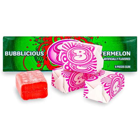 Bubblicious Bubble Gum - Watermelon – Snack Hut