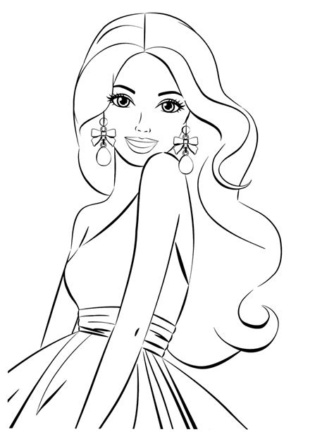 Barbie Drawing at GetDrawings | Free download