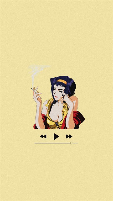 Music Cowboy Bebop Wallpaper Faye Valentine | Fondo de anime, Fondo de ...