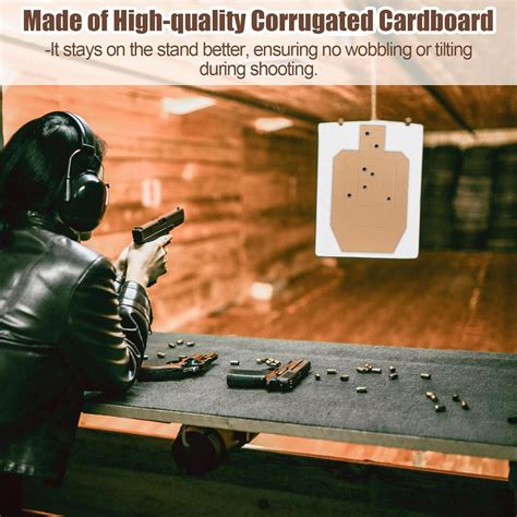 Shooting Targets for USPSA, 30x18in Tactical Cardboard Targets ...