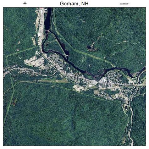 Aerial Photography Map of Gorham, NH New Hampshire