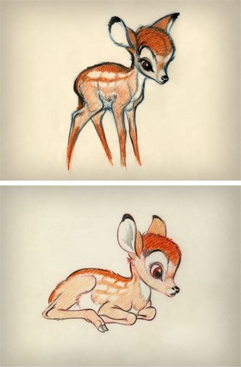 Bambi concept art | Disney art, Disney drawings, Bambi disney