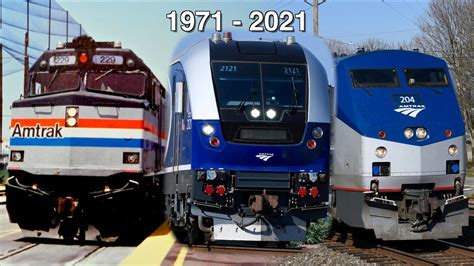 Amtrak's 50 Year History 1971 - 2021: Train Talk Ep. 32 - CoasterFan2105