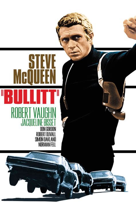 Bullitt HD Movie Poster | Steve mcqueen movies, Steve mcqueen bullitt ...