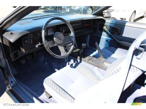 Blue Interior 1984 Chevrolet Camaro Z28 Photo #63456154 | GTCarLot.com