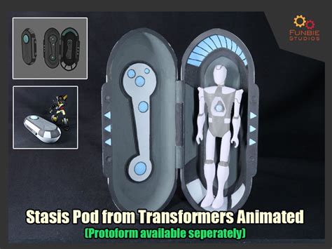 Stasis Pod from Transformers Animated | Funbie Studios