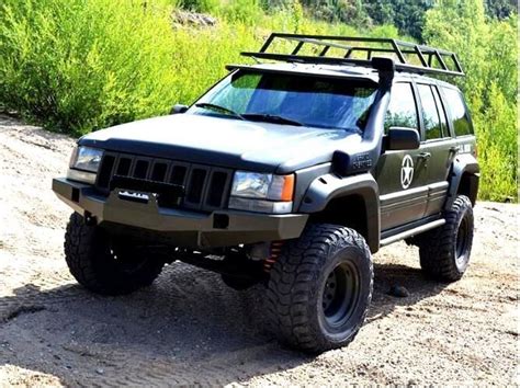 Jeep Grand Cherokee ZJ 93-98 Acero Delantero Parachoques Cabrestante ...