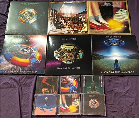 I started collecting ELO Albums recently, this is how its going so far ...