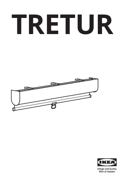 TRETUR Roller Blinds - Installation Guide, Sizes, and Colors | IKEA