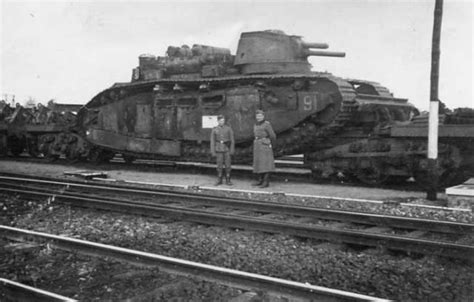 World War II in Pictures: French Char 2C, Biggest Tank Ever