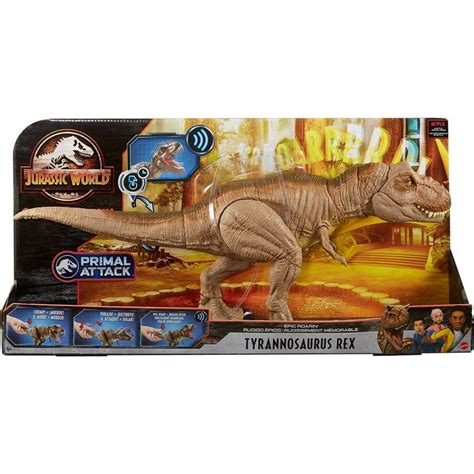 Mattel Jurassic World Camp Cretaceous: Primal Attack - Epic Roarin ...