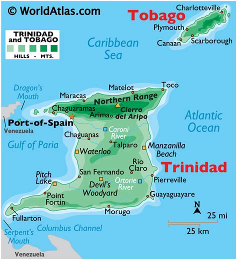 Trinidad and Tobago Maps & Facts - World Atlas