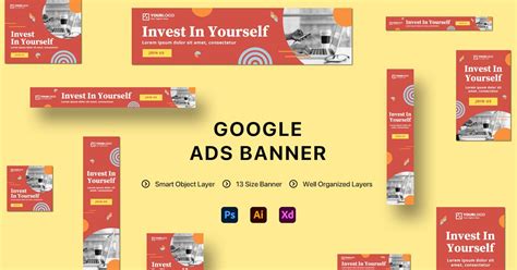 Google Ads Banner, Graphic Templates - Envato Elements