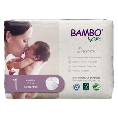 Bambo Nature Dream Baby Diapers - J&B At Home